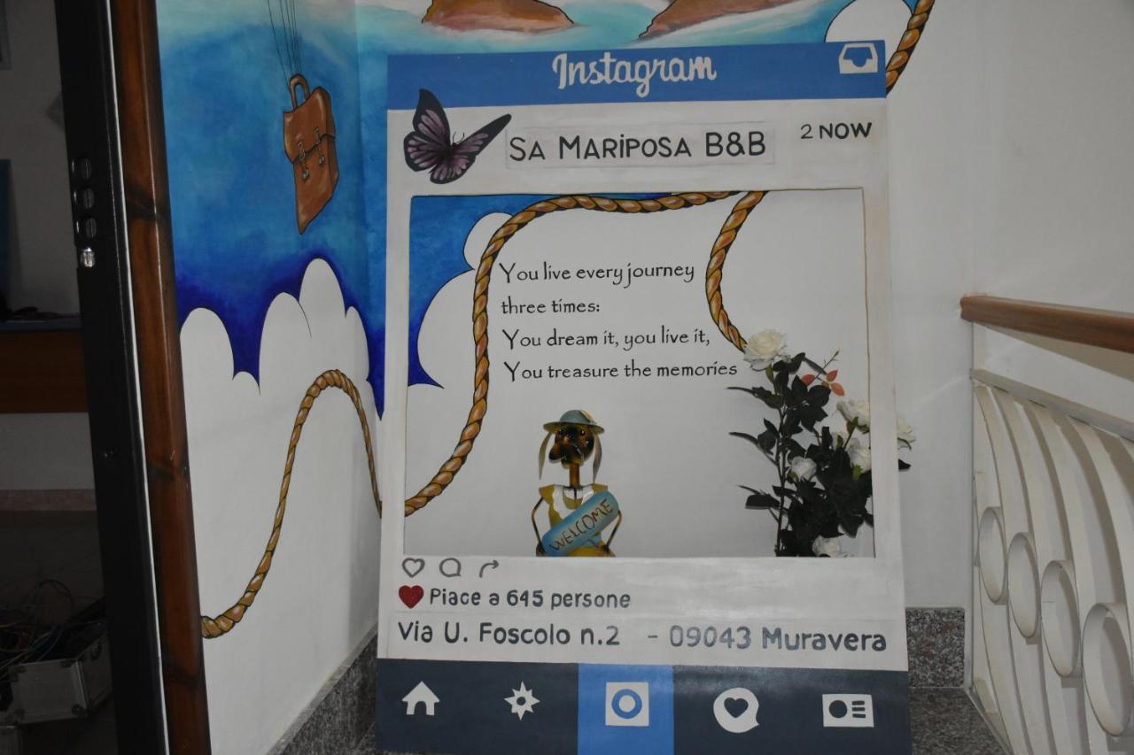 Sa Mariposa Bed & Breakfast Muravera Dış mekan fotoğraf